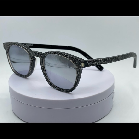 🏆Saint Laurent SL28/F014 Rare ❤️Gorgeous, and exclusive ‼️100% Authentic 🏆‼️ - Picture 1 of 16